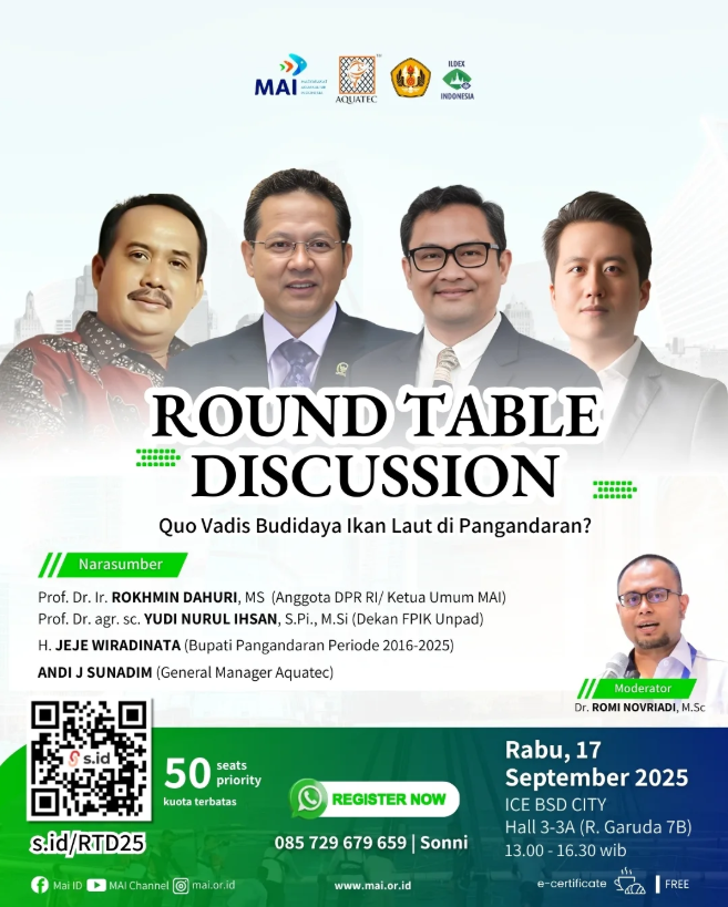 Acara Round Table Discussion dalam rangkaian acara ILDEX 2025